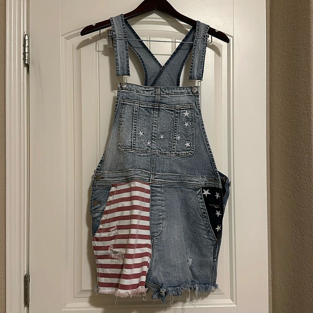 Anthropologie/Driftwood USA overalls - Size large